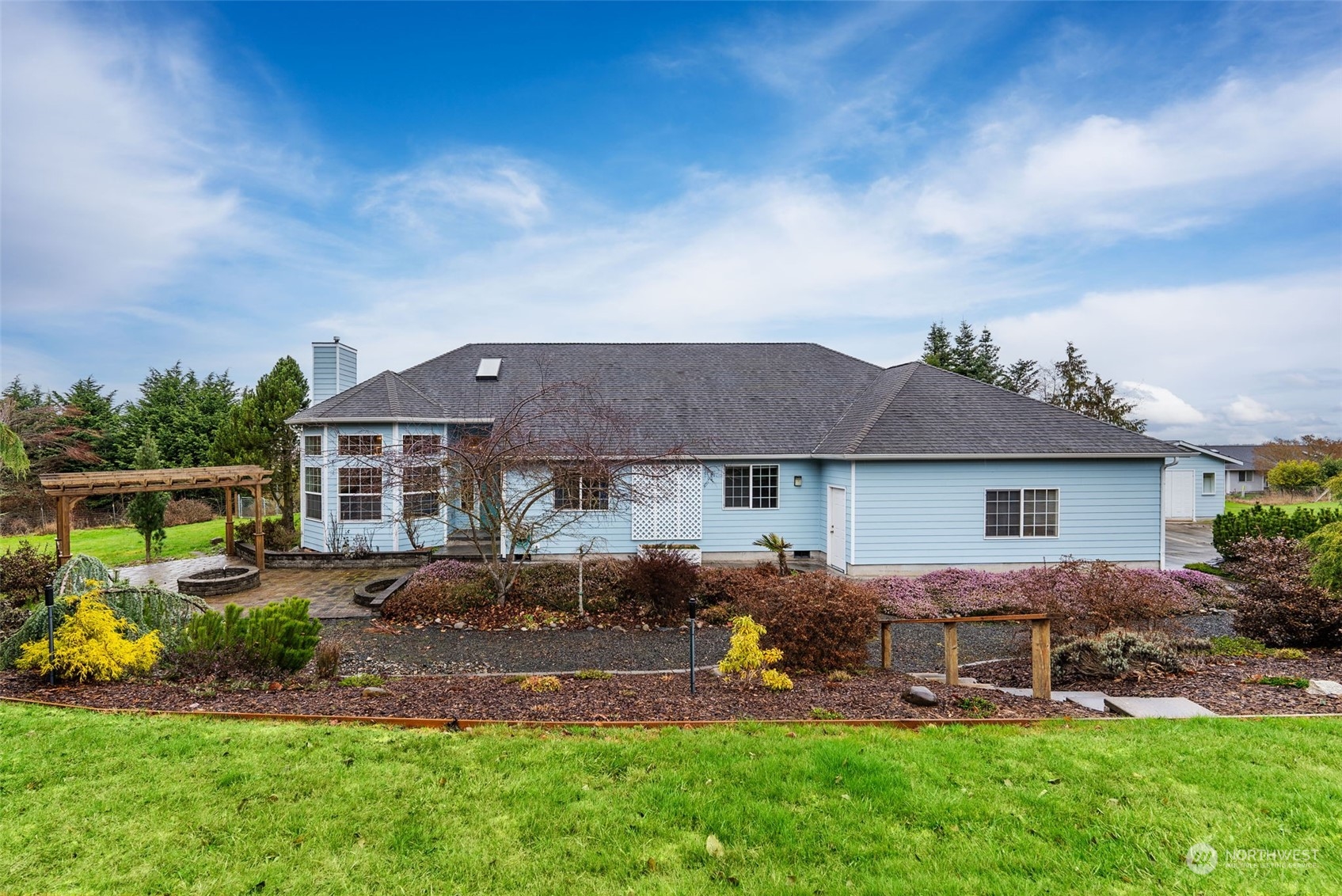 2143 Atterberry Road Sequim, WA 98382 - Photo 2 of 37 front view of a house with a yard