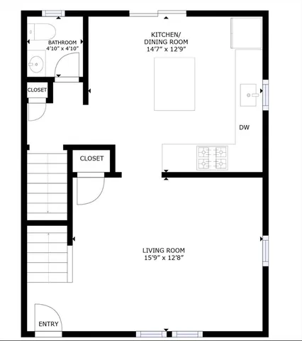 a front view of a house with a yard and a garden