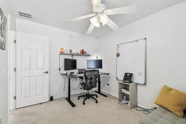 a view of workspace with workspace and a window