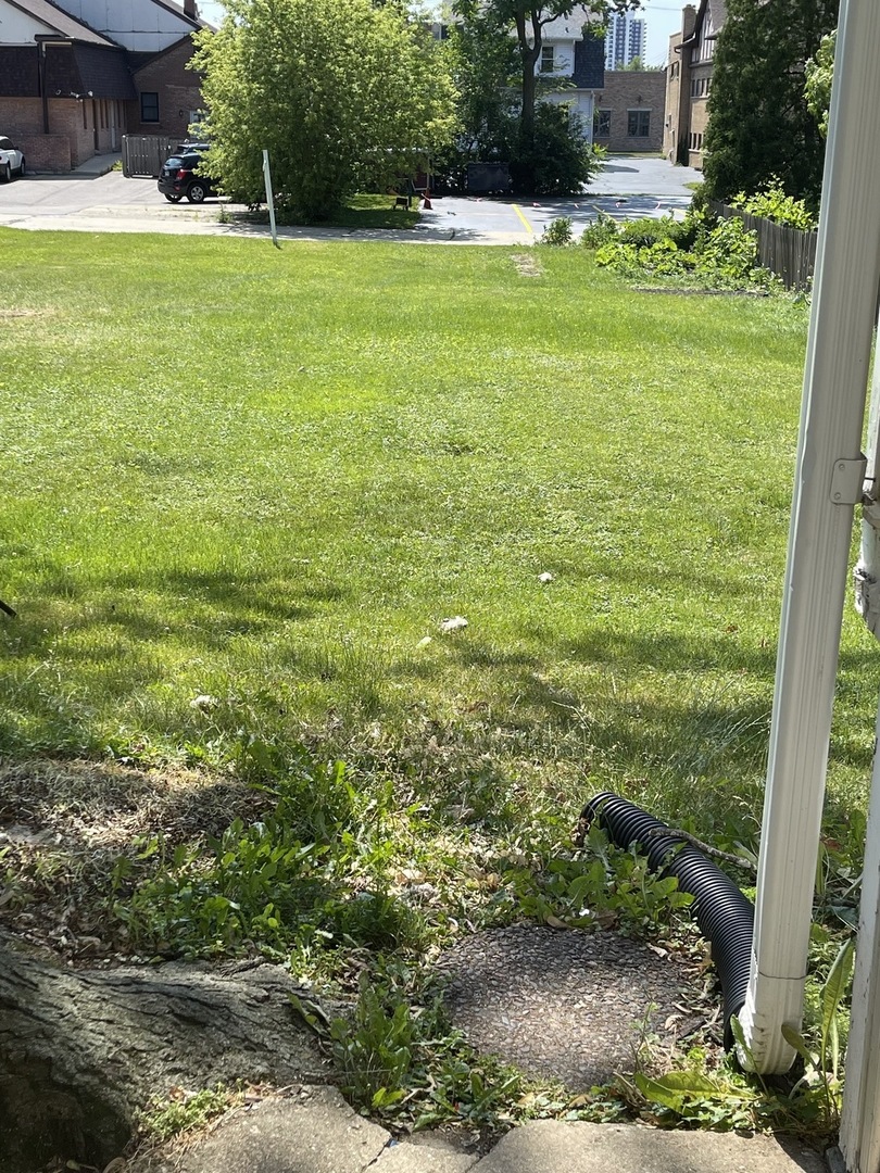 308 South Washington Street Wheaton, IL 60187 - Photo 4 of 27 a view of a garden with a building in the background