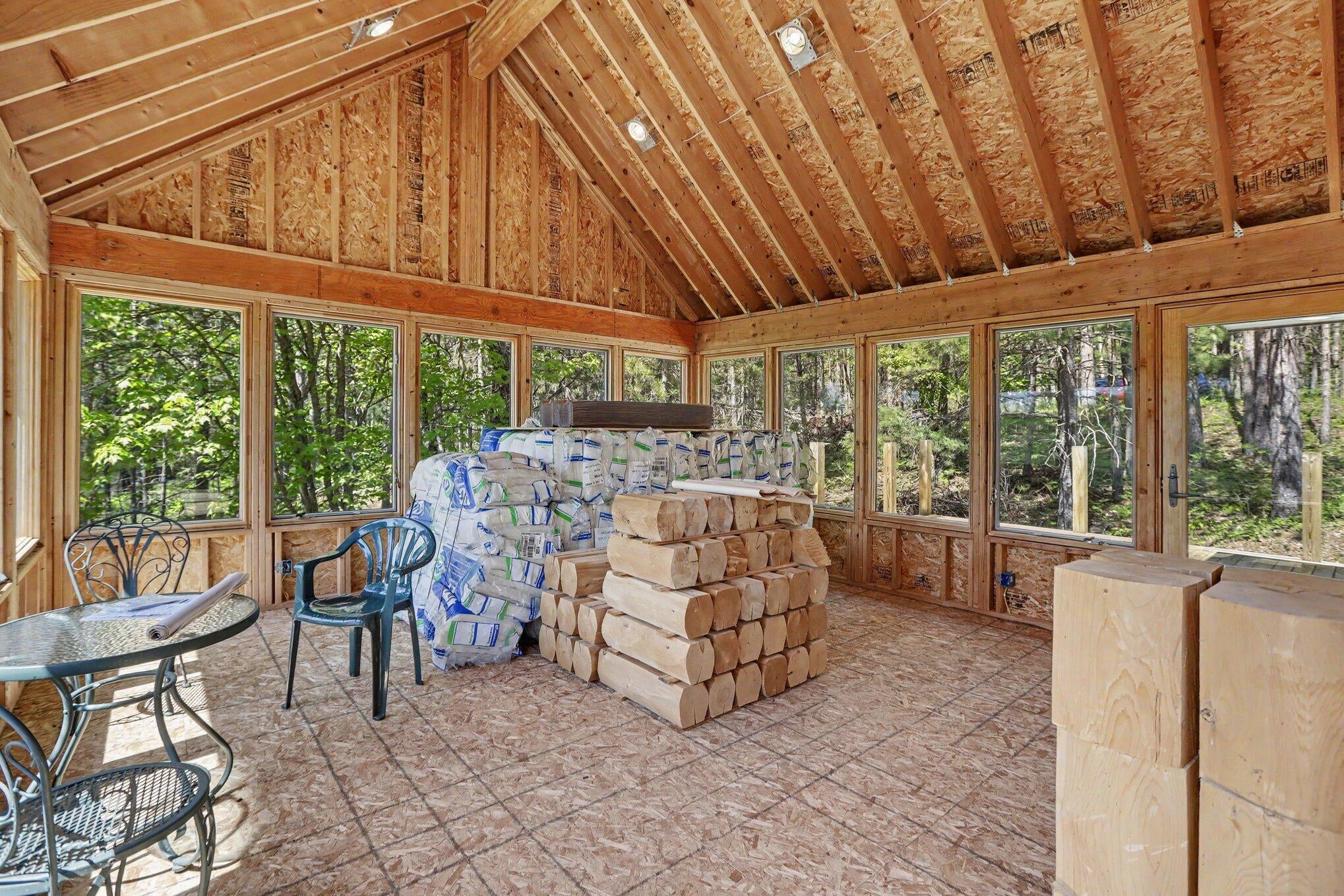 8100 Nature Rdg Trail Vanderbilt, MI 49795 - Photo 7 of 30 Dining room - Sunroom