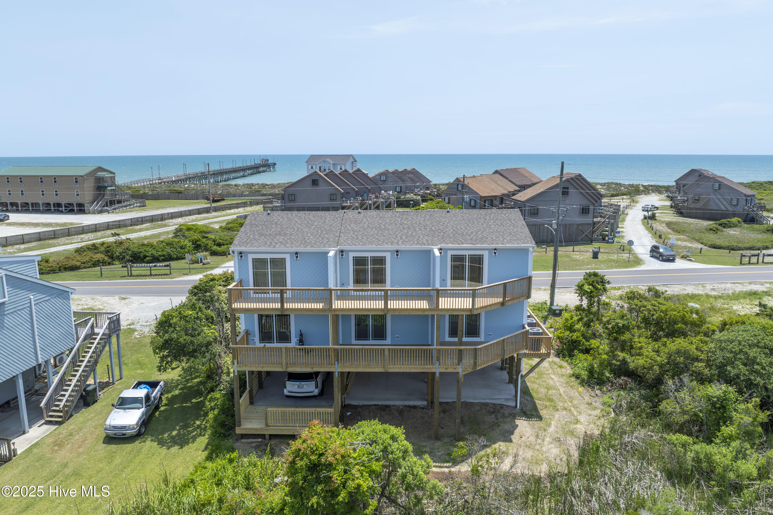 887 New River Inlet Road, Unit 2 North Topsail Beach, NC 28460 - Photo 1 of 38 887 New River Inlet Road - Aerials - Edi