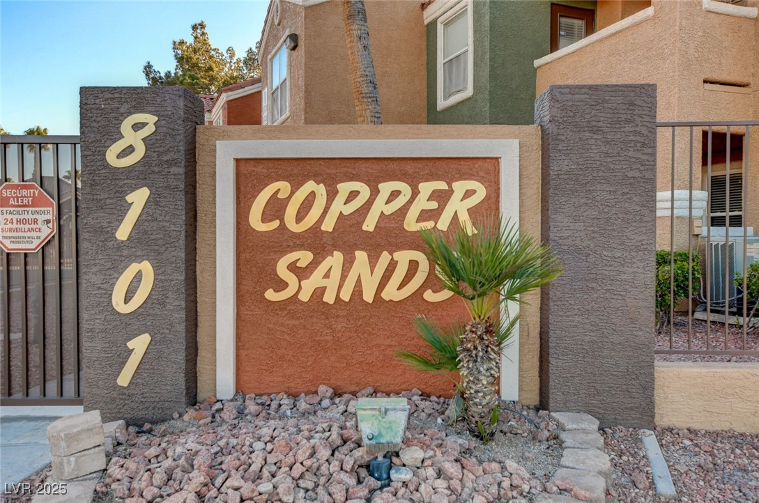 8101 West Flamingo Road, Unit 1163 Las Vegas, NV 89147 - Photo 34 of 45 View of community sign