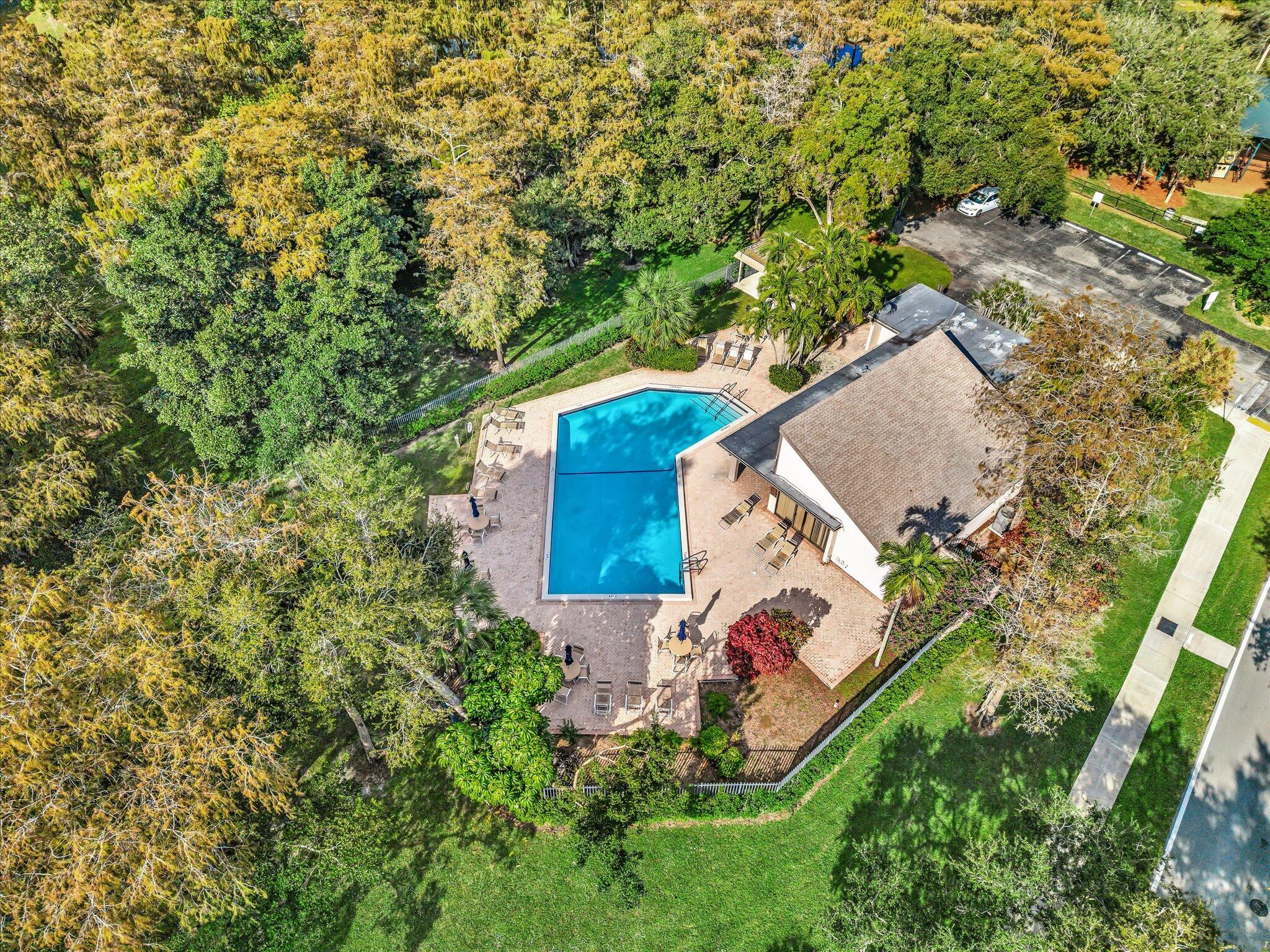 4441 Northwest 22nd Road, Unit 414 Coconut Creek, FL 33066 - Photo 55 of 60 an aerial view of a house