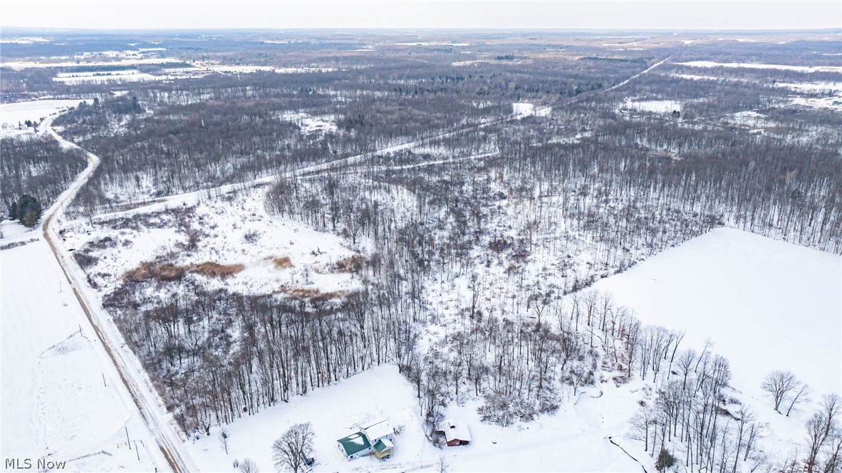 2831 South Denmark Road Jefferson, OH 44047 - Photo 9 of 18 View of snowy aerial view
