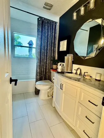 a house view with a seating space and garden view