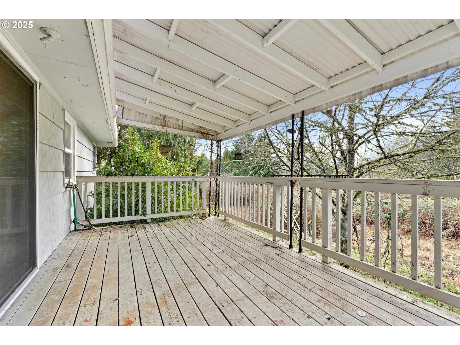 15051 Southeast Bluff Road Sandy, OR 97055 - Photo 34 of 41 a view of deck with wooden floor and fence
