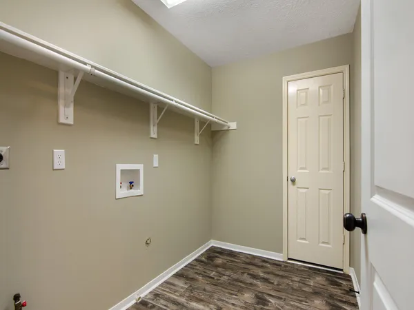 a view of closet area