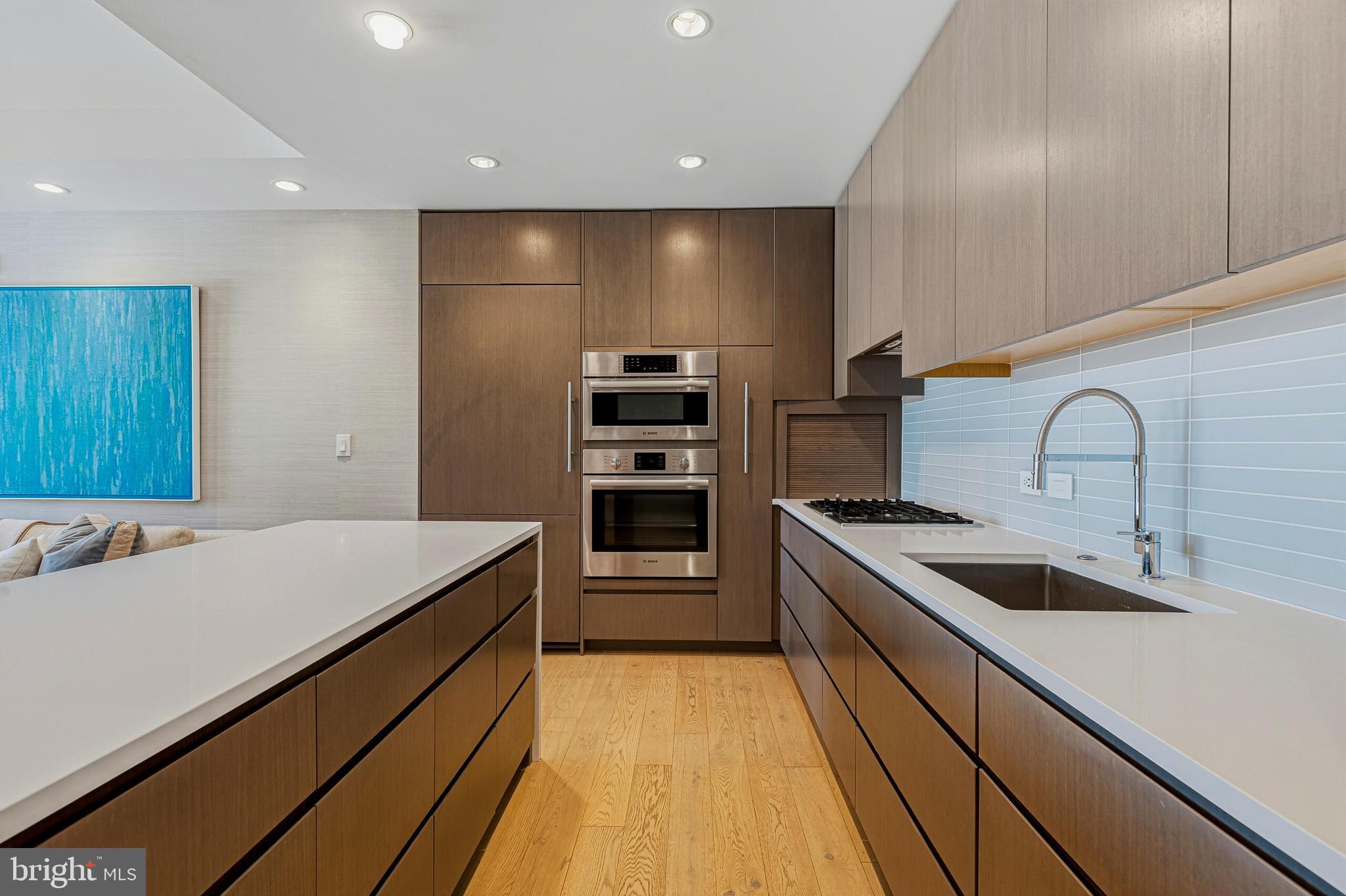 2501 M Street Northwest, Unit 412 Washington, DC 20037 - Photo 10 of 37 Custom Panel-Ready Thermador Refrigerator