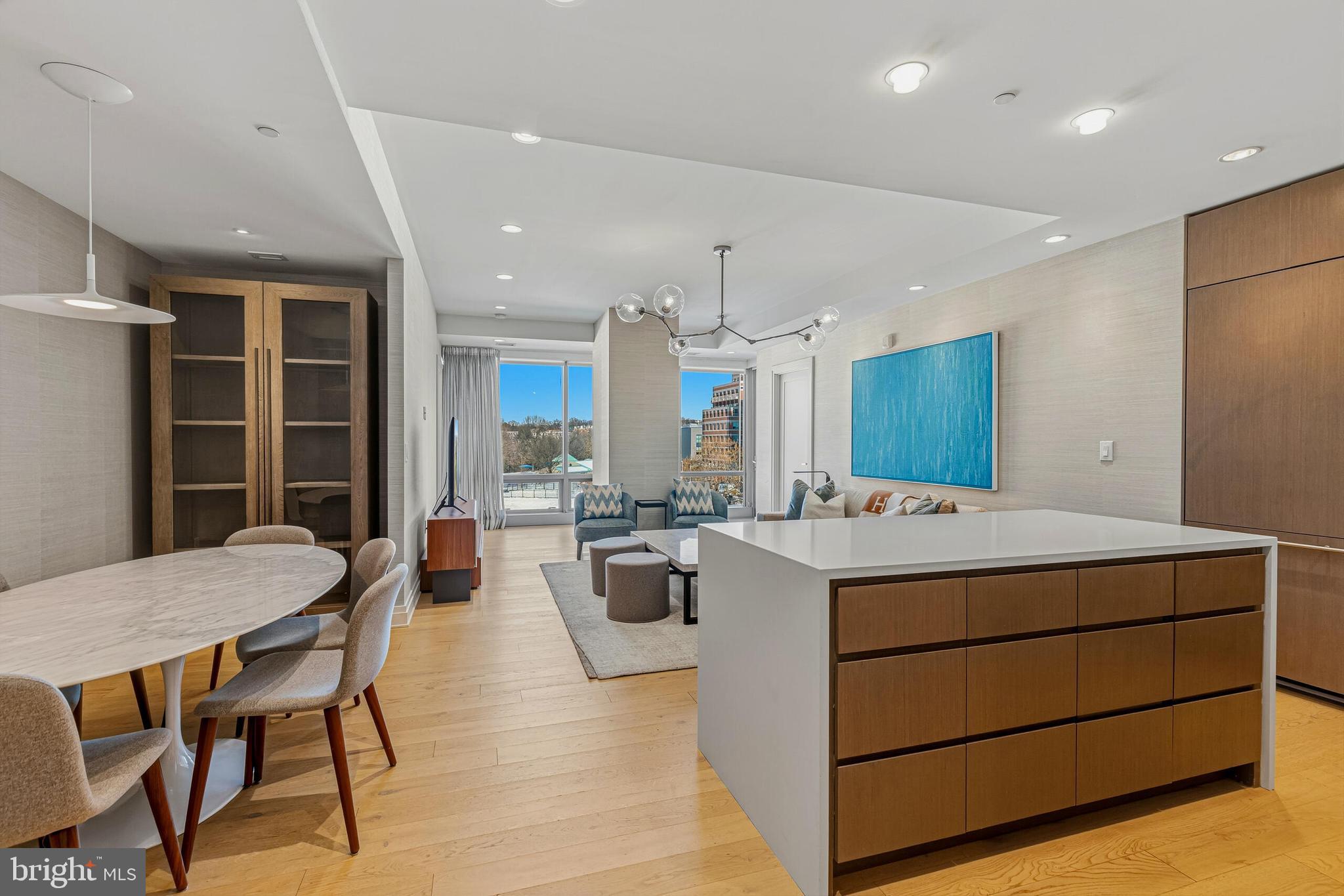 2501 M Street Northwest, Unit 412 Washington, DC 20037 - Photo 11 of 37 Views of the Park -Floor to Ceiling Windows