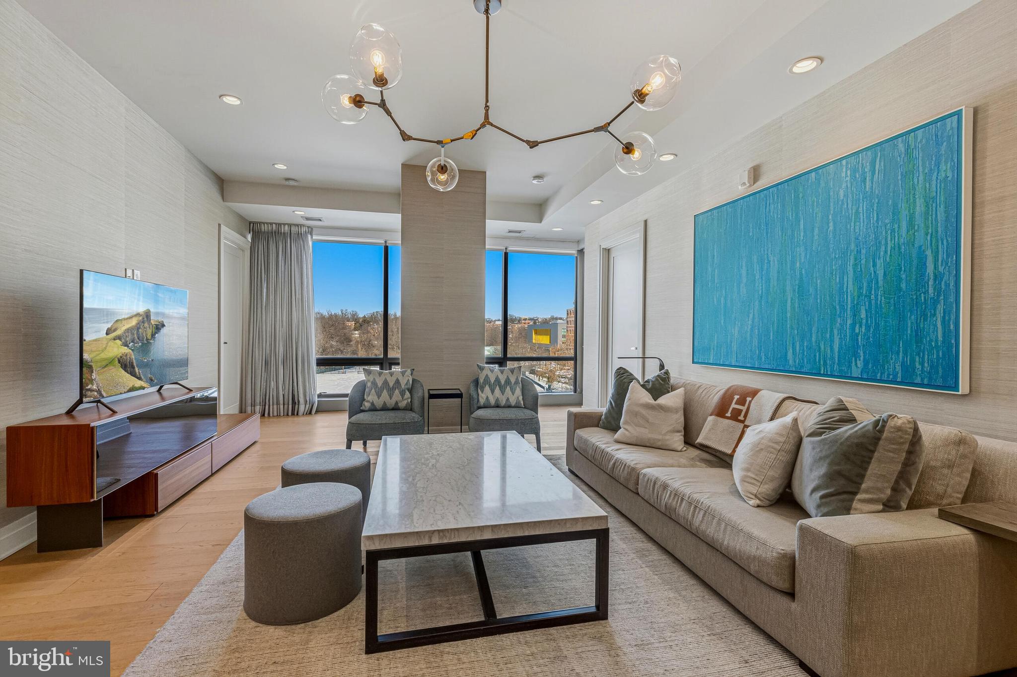 2501 M Street Northwest, Unit 412 Washington, DC 20037 - Photo 4 of 37 Spacious Living Area Ample of Natural Light