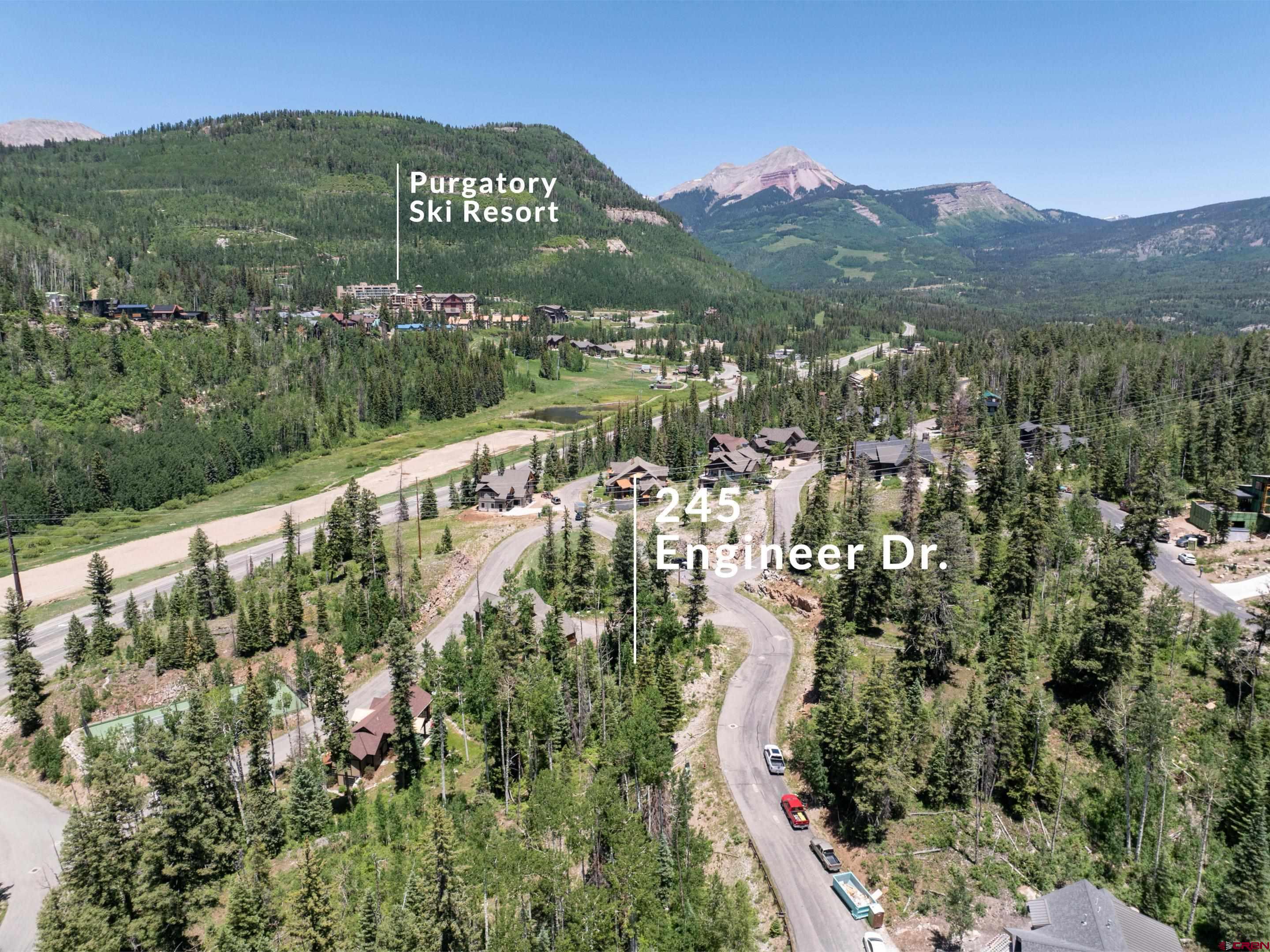 245 Engineer Drive Durango, CO 81301 - Photo 2 of 28 a view of a city and mountains
