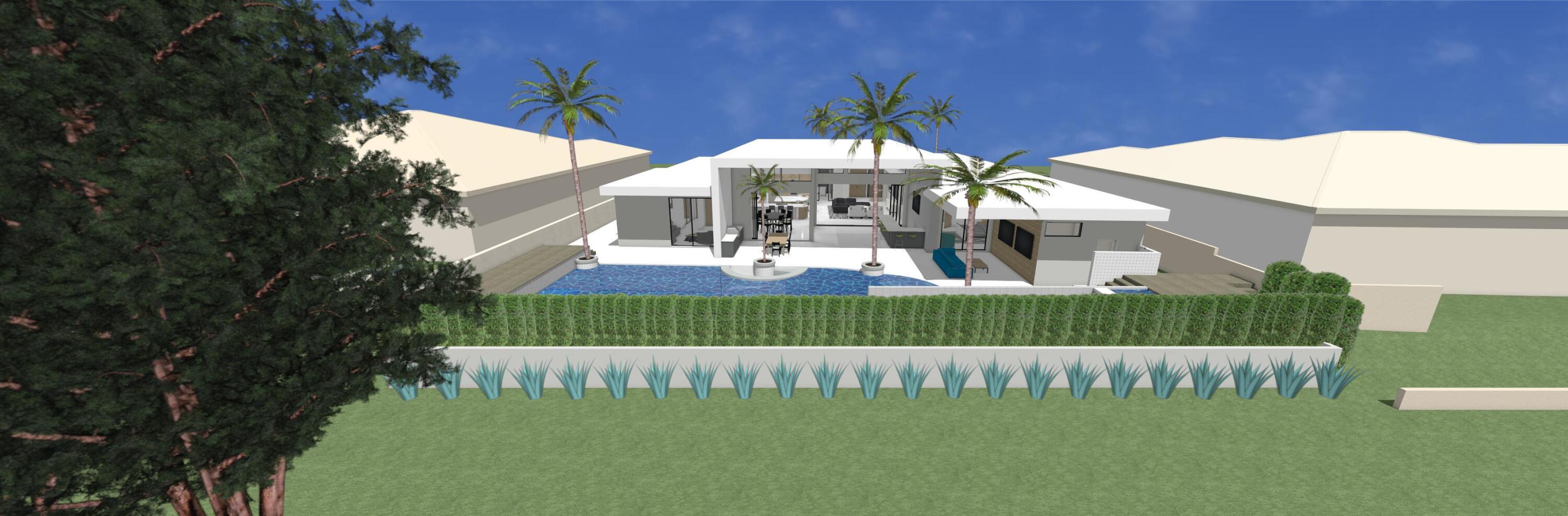 12102 Turnberry Drive Rancho Mirage, CA 92270 - Photo 21 of 28 a front view of a house with a garden