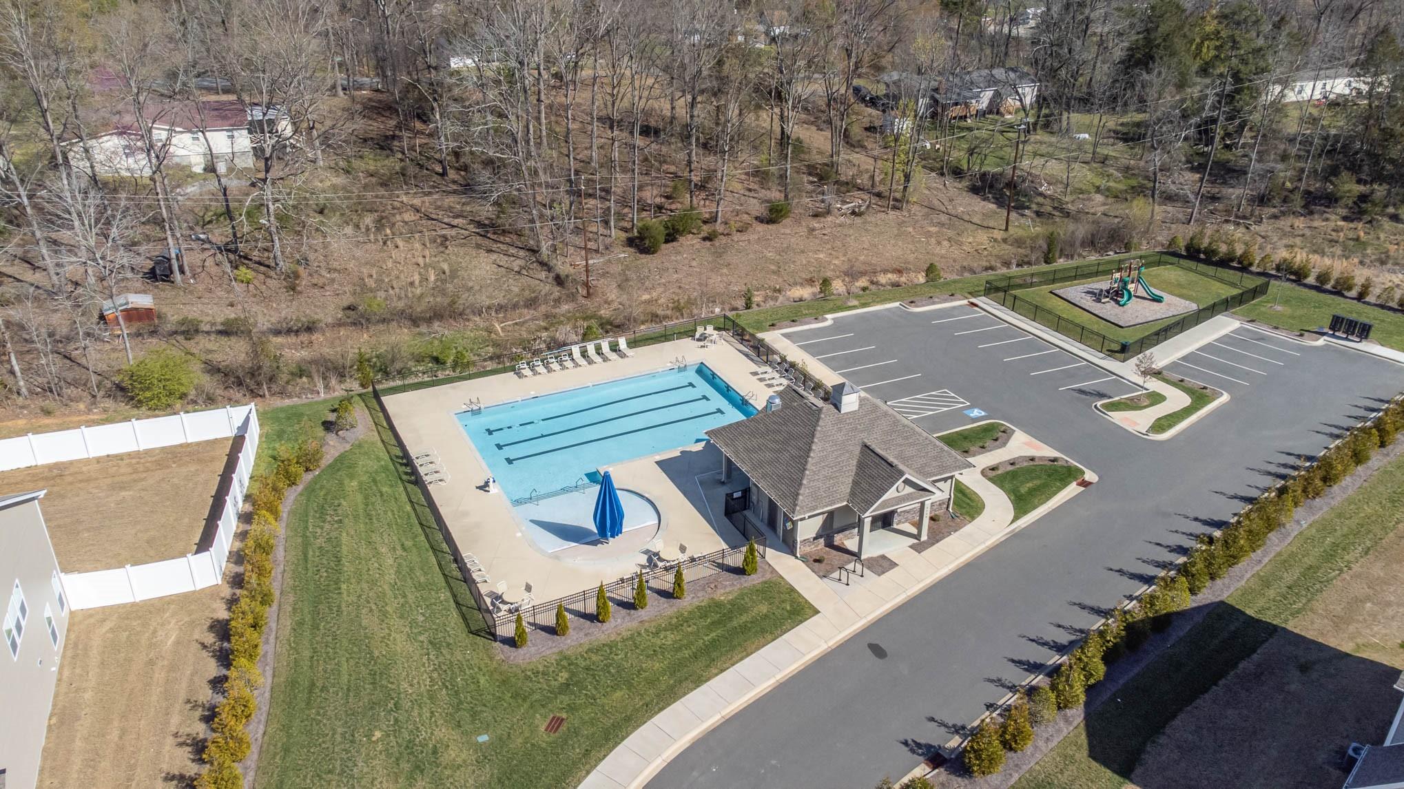 6029 Redwood Pine Road Concord, NC 28027 - Photo 46 of 48 an aerial view of a house with outdoor space