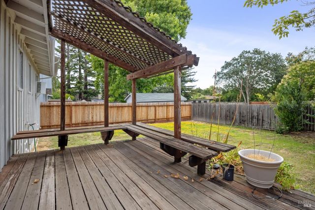 a view of swimming pool with a patio