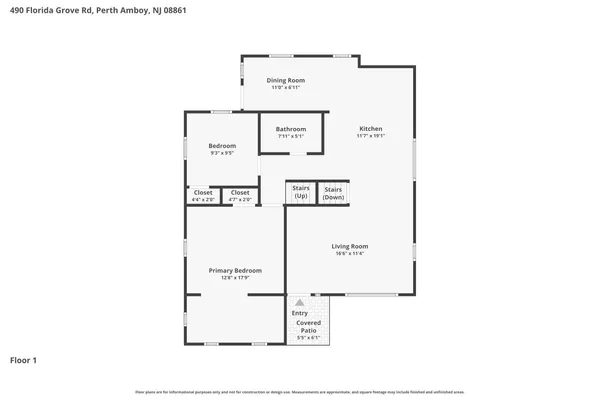 $549,900 | 490 Florida Grove Road, Perth Amboy, NJ 08861