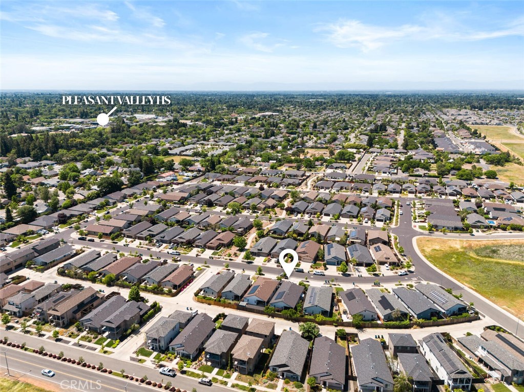 2816 Levi Lane Chico, CA 95973 - Photo 33 of 35 an aerial view of a city