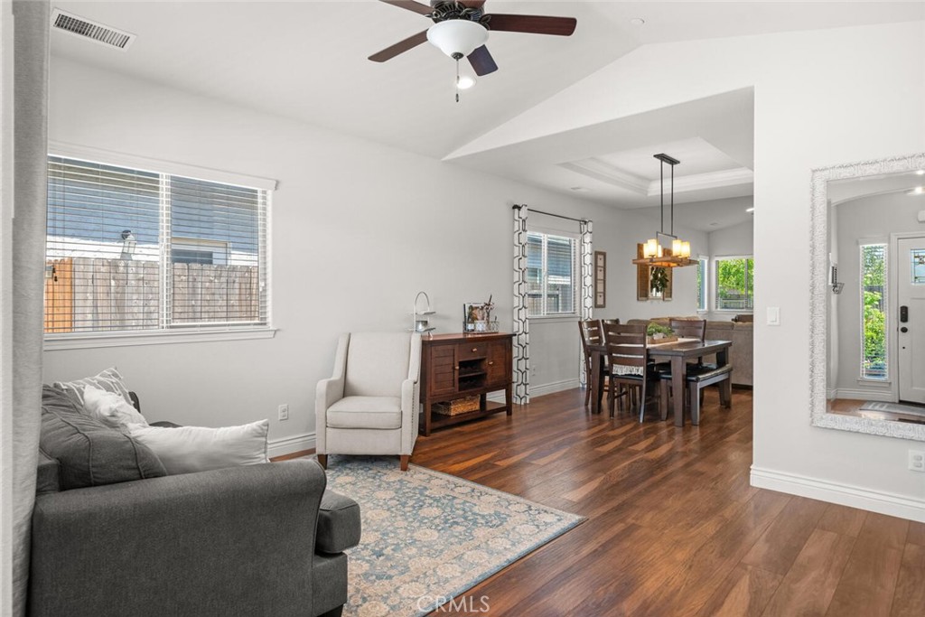 2816 Levi Lane Chico, CA 95973 - Photo 5 of 35 a living room with furniture and wooden floor
