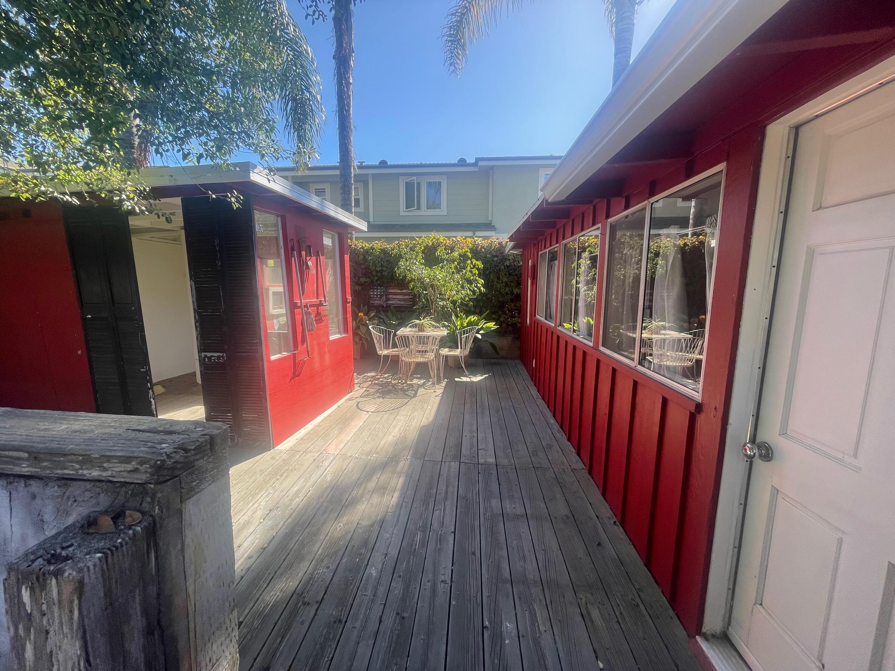 5161 6th Street Carpinteria, CA 93013 - Photo 17 of 27 a view of balcony with wooden floor