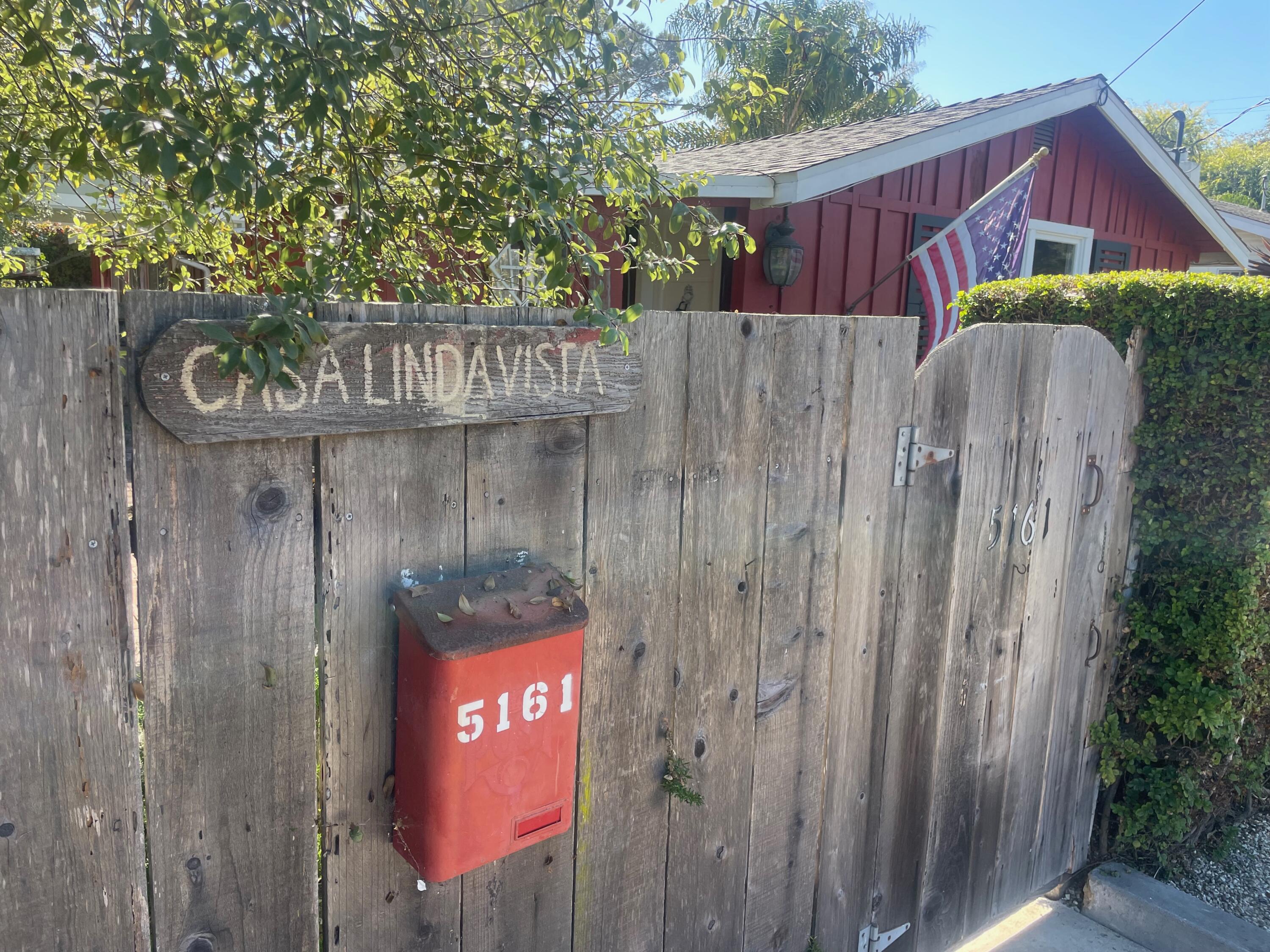 5161 6th Street Carpinteria, CA 93013 - Photo 2 of 27 a view of a wooden fence