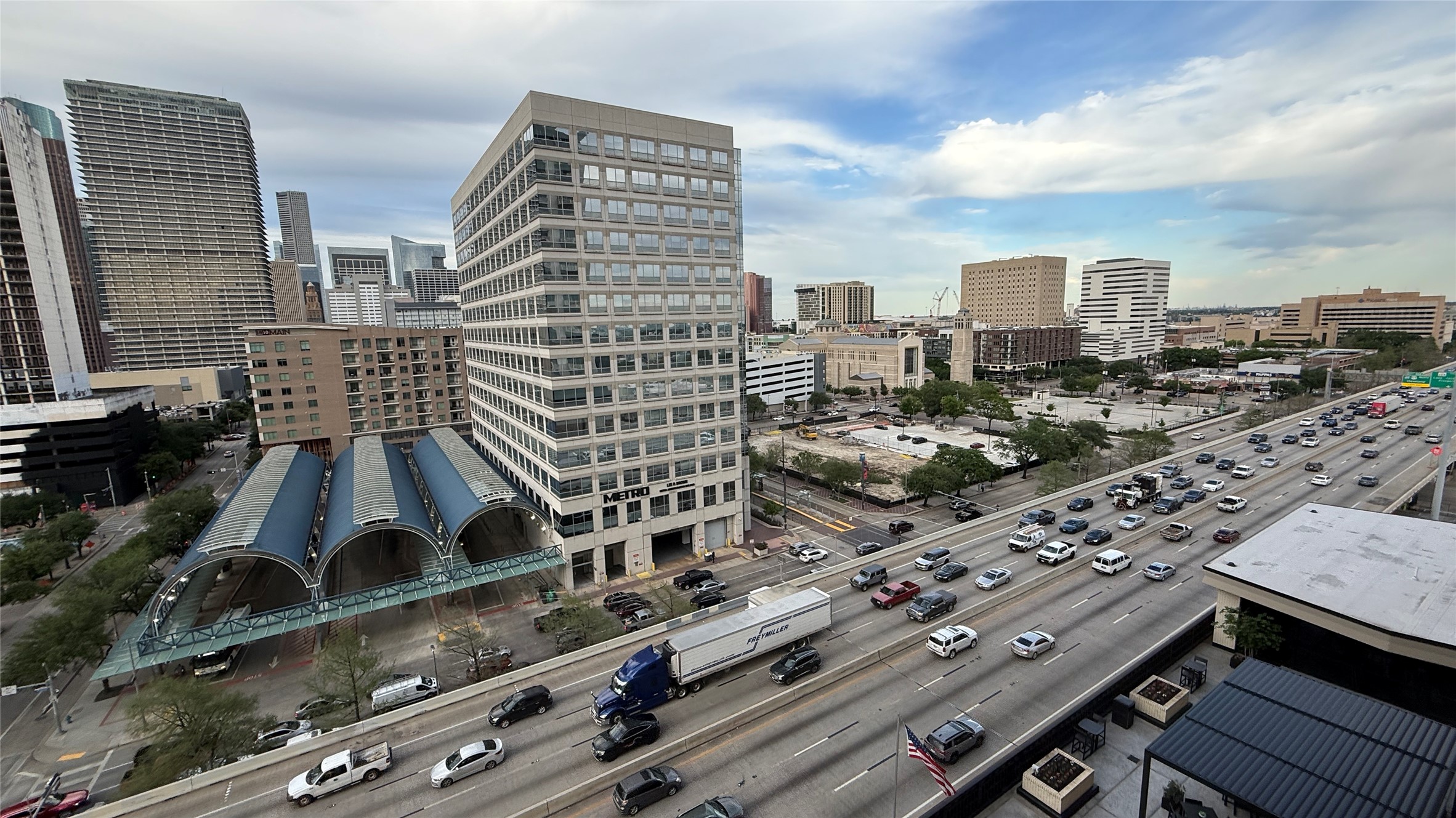 2016 Main Street, Unit 1113 Houston, TX 77002 - Photo 23 of 44 a city view with tall buildings