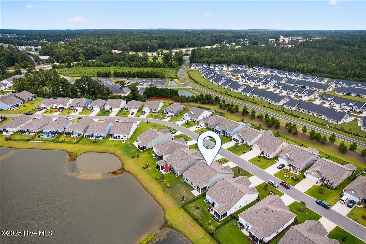 9355 Eagle Rdg Drive Calabash, NC 28467 - Photo 64 of 77 Aerial view of property.