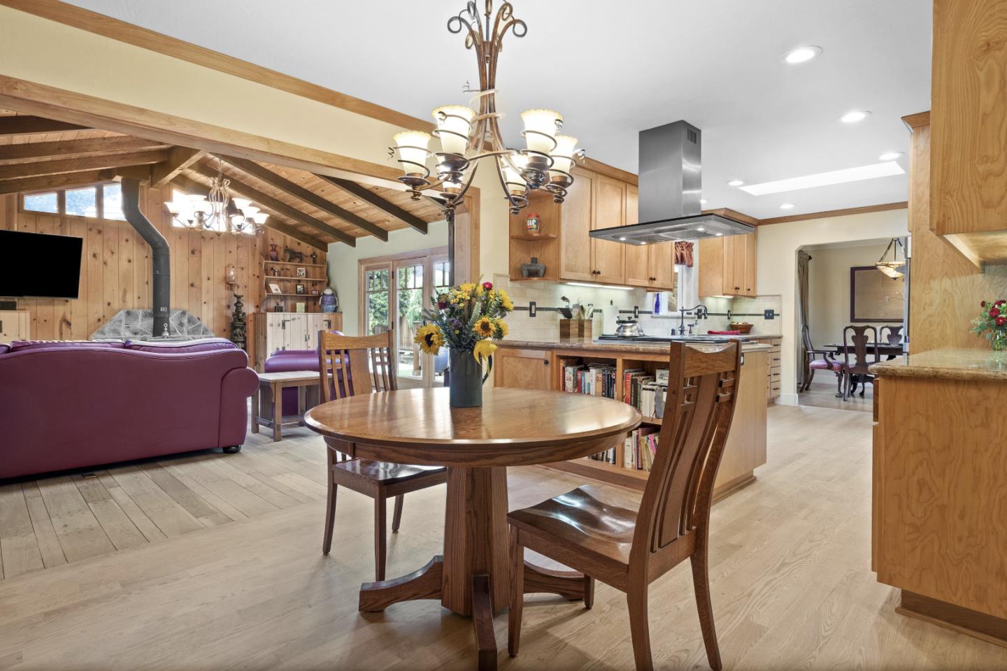 2841 Pruneridge Avenue Santa Clara, CA 95051 - Photo 23 of 53 a view of a dining room with furniture and a chandelier