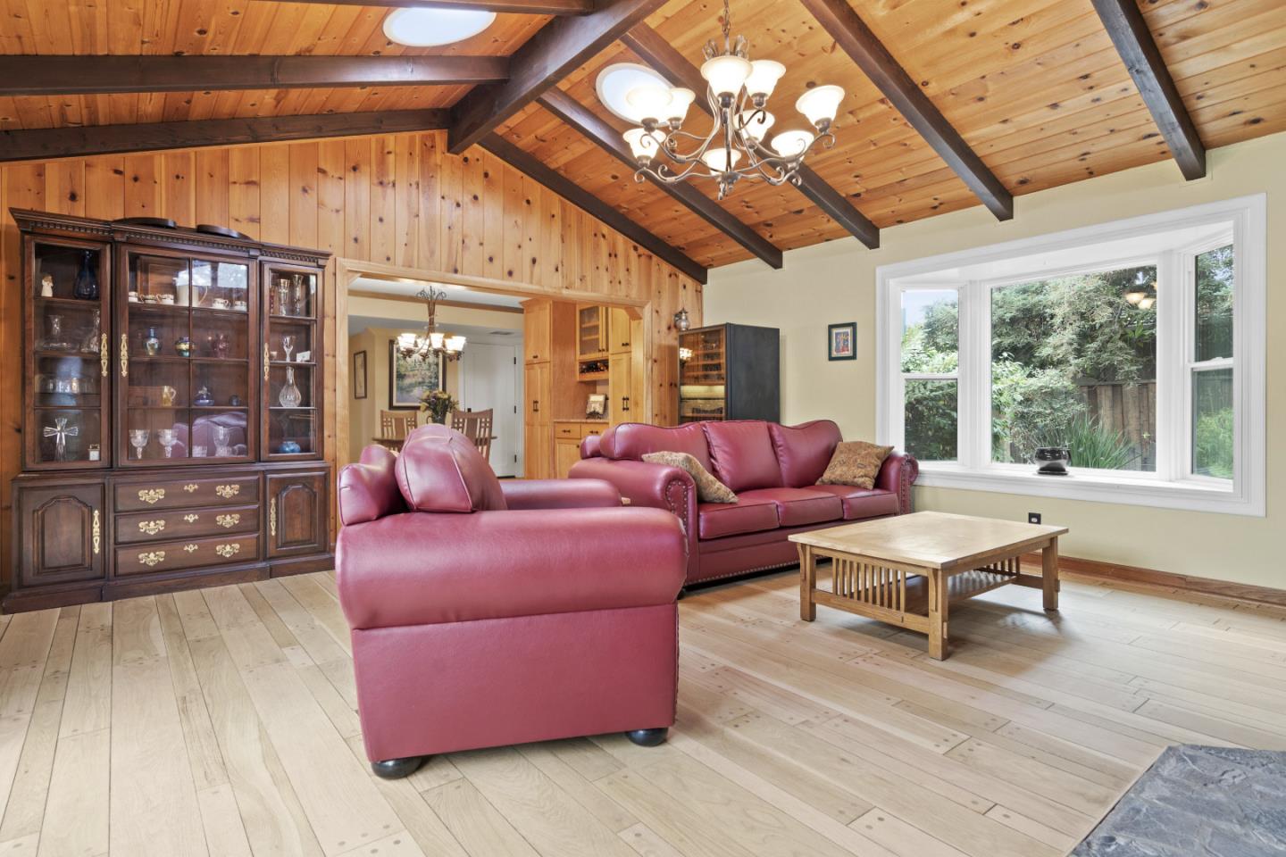 2841 Pruneridge Avenue Santa Clara, CA 95051 - Photo 30 of 53 a living room with furniture a wooden floor and next to a window