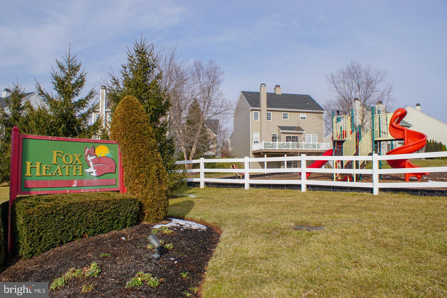 Located in Fox Heath Community