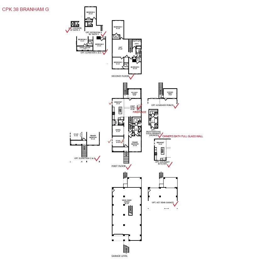 754 Minton Road Charleston, SC 29412 - Photo 32 of 32 Branham G Floor Plan Pic