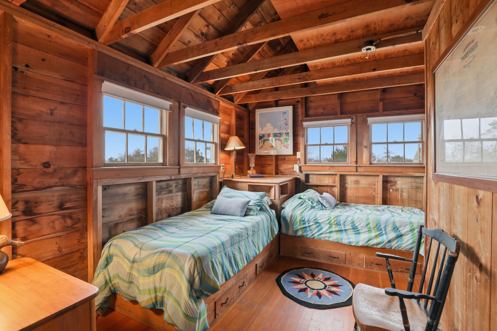 44 Madequecham Valley Road Nantucket, MA 02554 - Photo 7 of 19 a bedroom with bed and a window