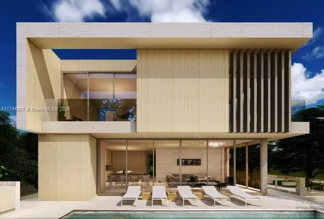 a view of front door of house