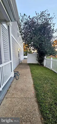 a view of a backyard with a garden