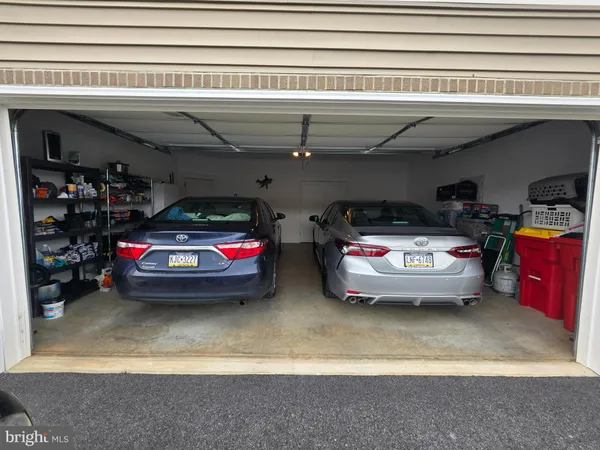 a view of parking garage