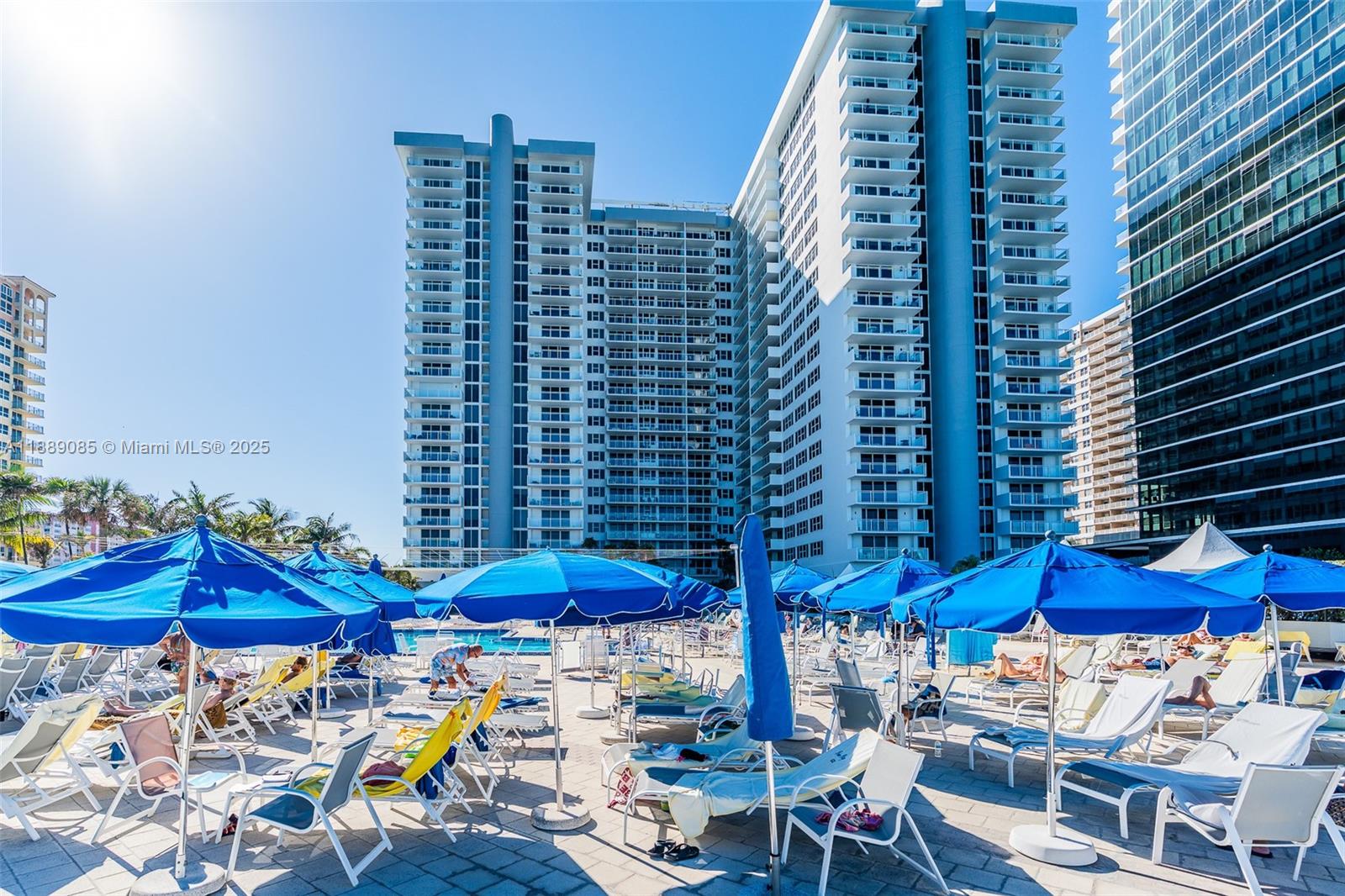 2030 South Ocean Drive, Unit 1127 Hallandale Beach, FL 33009 - Photo 32 of 39 a view of gym with outdoor seating