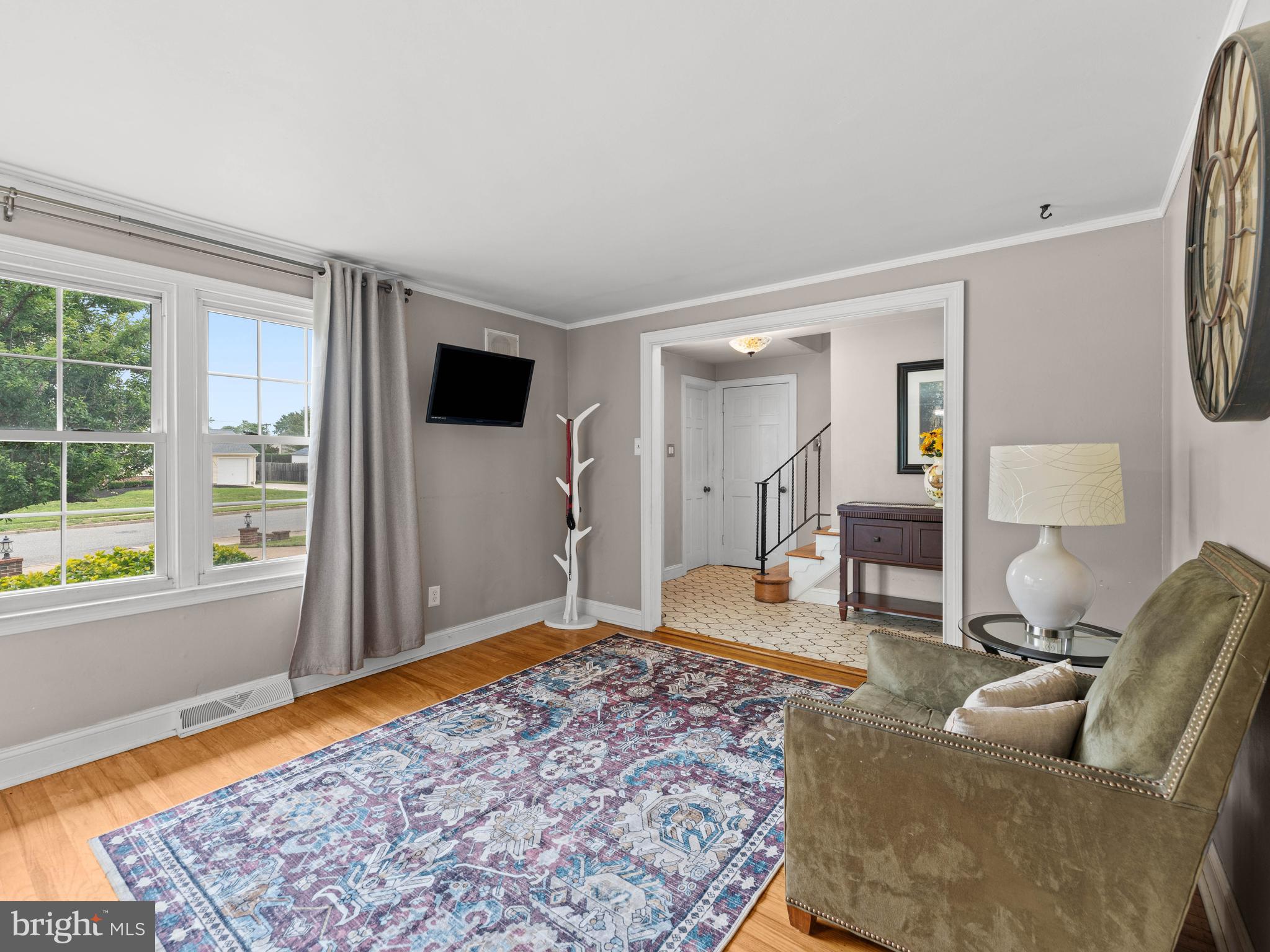 2505 Yellowstone Road Cinnaminson, NJ 08077 - Photo 7 of 40 a living room with furniture and a flat screen tv