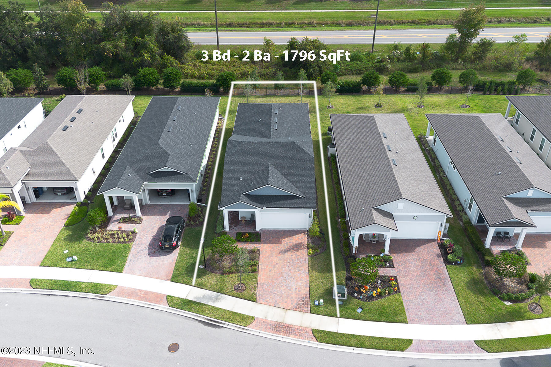 1113 Rustic Ml Drive St. Augustine, FL 32092 - Photo 35 of 62 an aerial view of a house