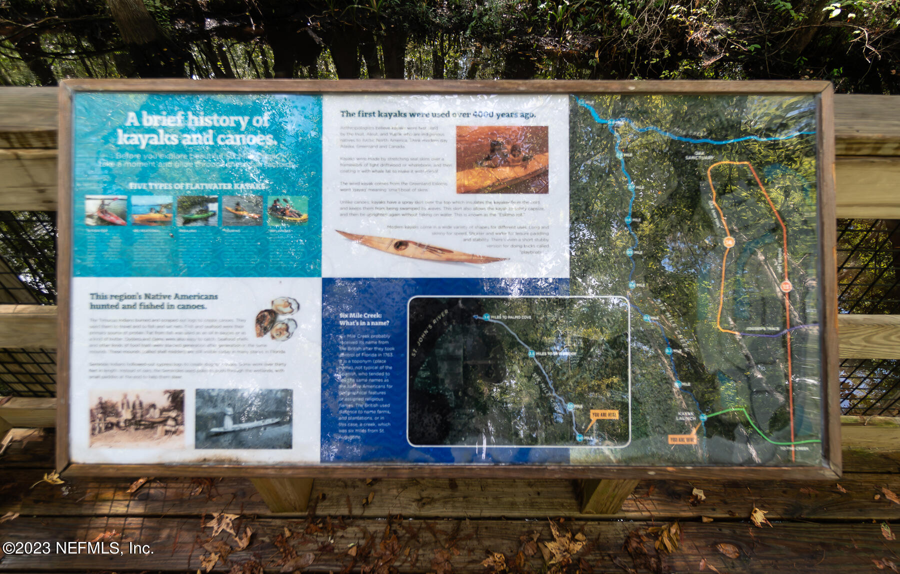 1113 Rustic Ml Drive St. Augustine, FL 32092 - Photo 53 of 62 Amenity Kayak Map