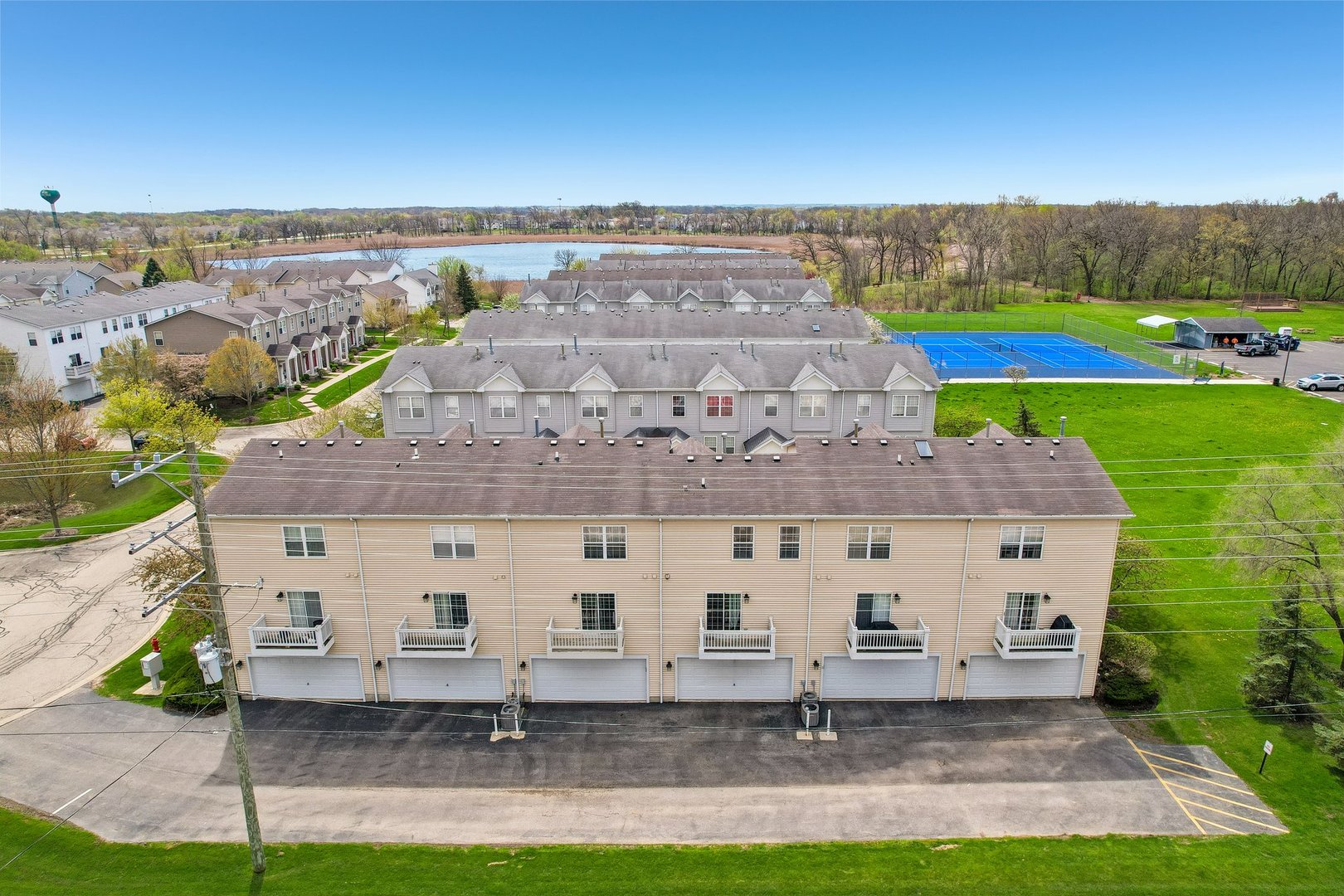 626 Triumph Court Hainesville, IL 60073 - Photo 23 of 32 a aerial view of a house with a yard