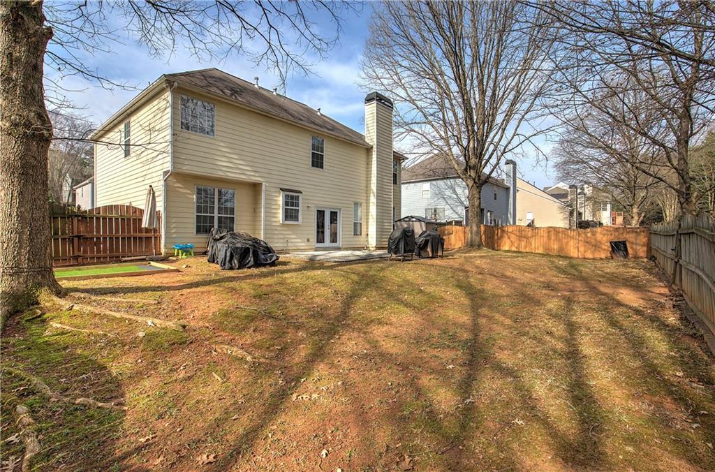 4508 Howell Farms Road Northwest Acworth, GA 30101 - Photo 36 of 42 a view of a yard with a large tree