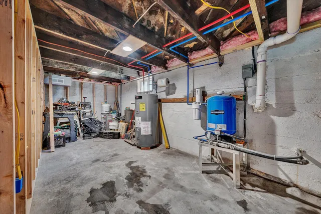 a house with trees in the background