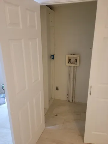 a view of a small space