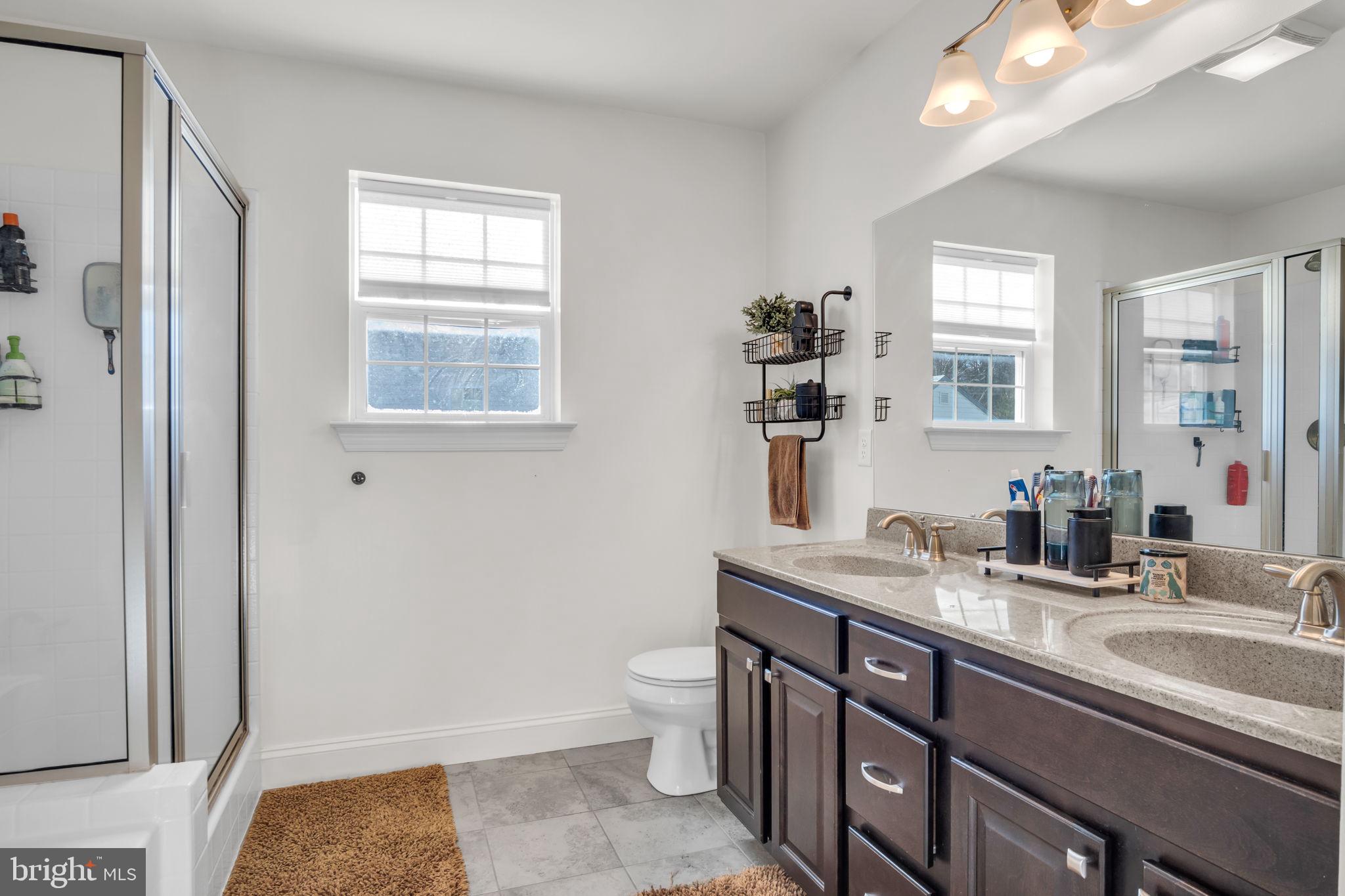 100 Eagle Road Dillsburg, PA 17019 - Photo 20 of 45 a bathroom with a sink a toilet and a mirror