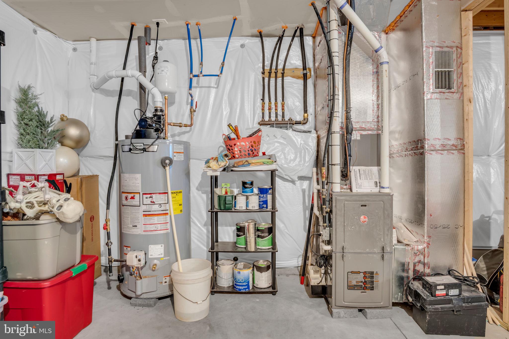 100 Eagle Road Dillsburg, PA 17019 - Photo 23 of 45 a utility room with lot of items