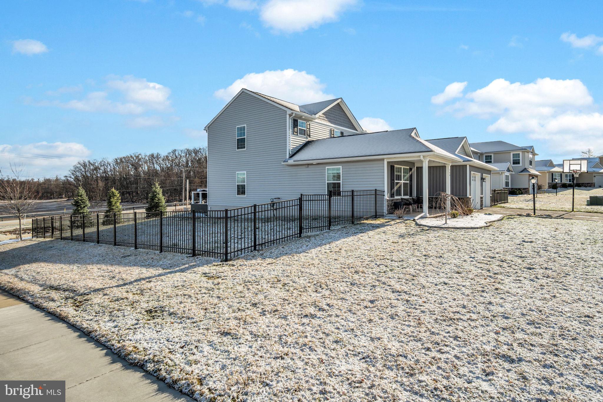 100 Eagle Road Dillsburg, PA 17019 - Photo 41 of 45 a view of a house with a snow on the roof