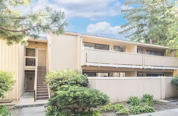 a front view of a house with plants and garden