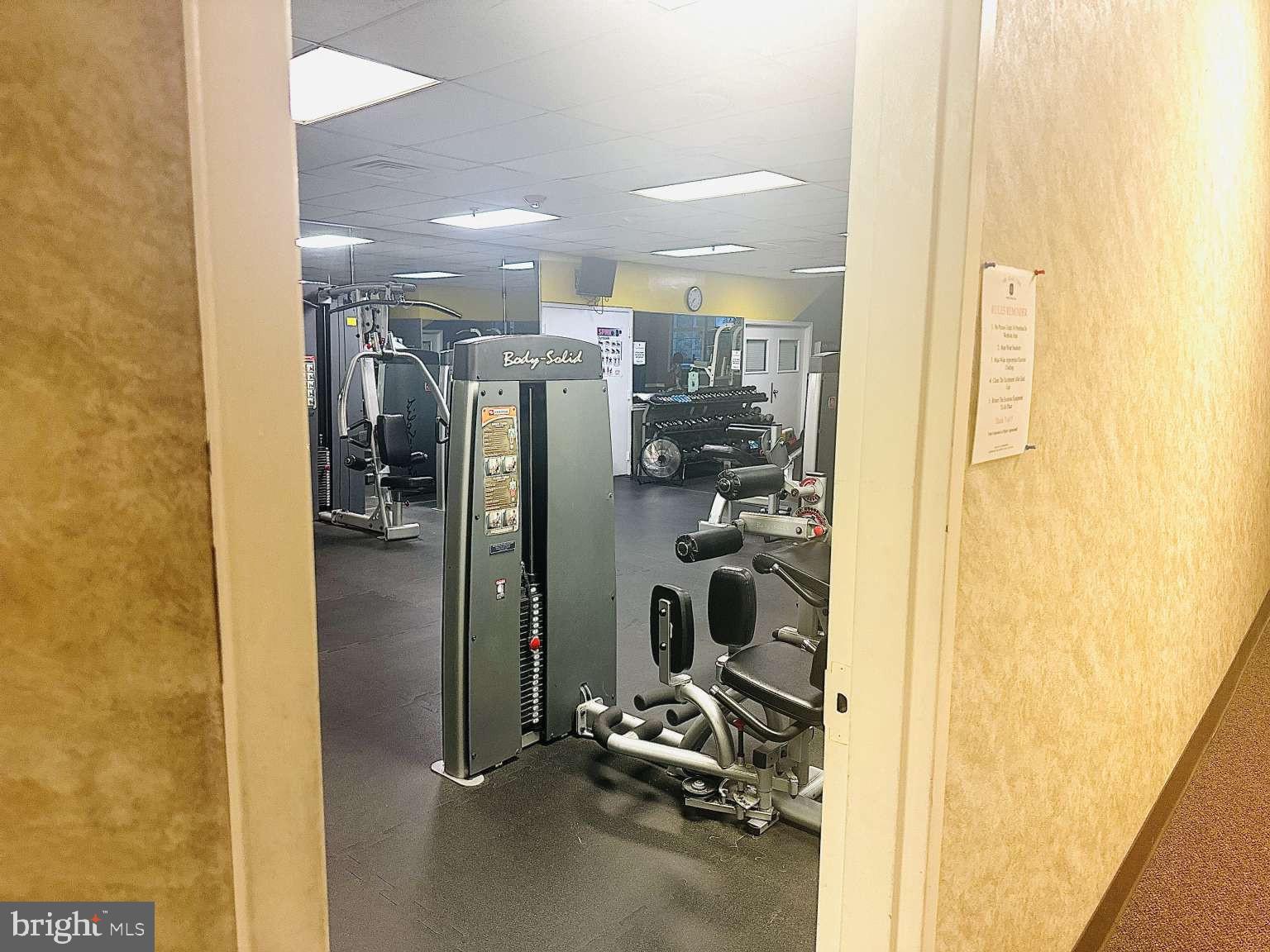 3900 West Ford Road, Unit 18K Philadelphia, PA 19131 - Photo 41 of 49 a view of a room with gym equipment