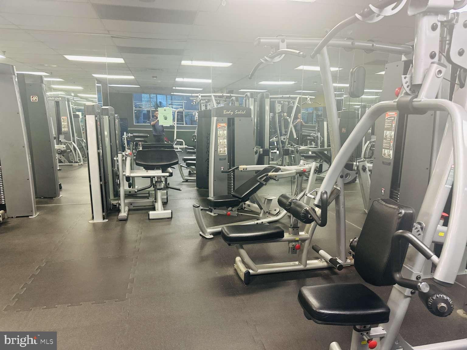 3900 West Ford Road, Unit 18K Philadelphia, PA 19131 - Photo 42 of 49 a view of a room with gym equipment