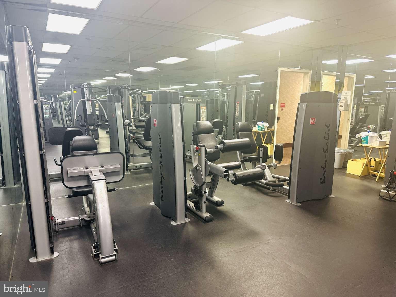 3900 West Ford Road, Unit 18K Philadelphia, PA 19131 - Photo 43 of 49 a view of a room with gym equipment