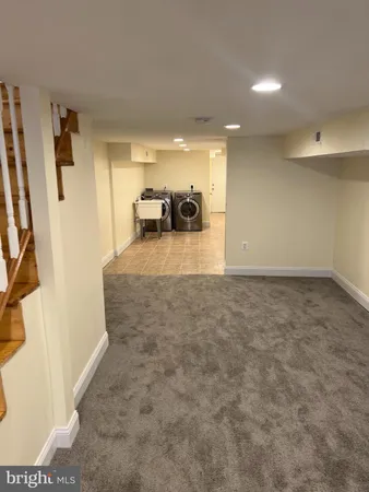 a view of a storage & utility room